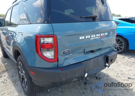 2023 Ford Bronco Sport Outer Banks из США, поврежденный, VIN 3FMCR9C64PRD60725